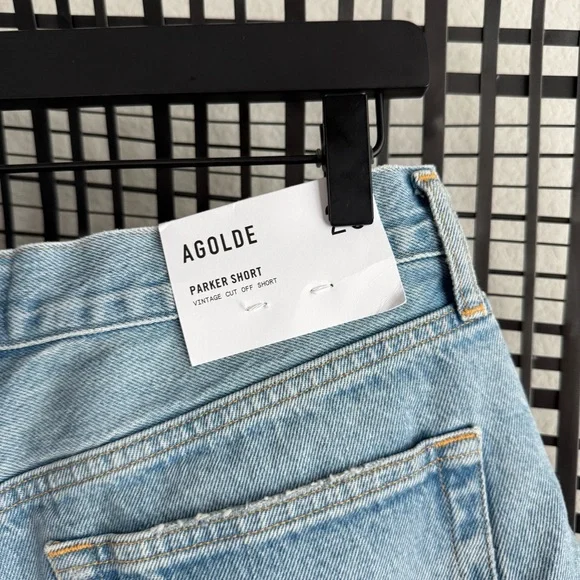 Agolde Parker Shorts - Picture 7 of 8